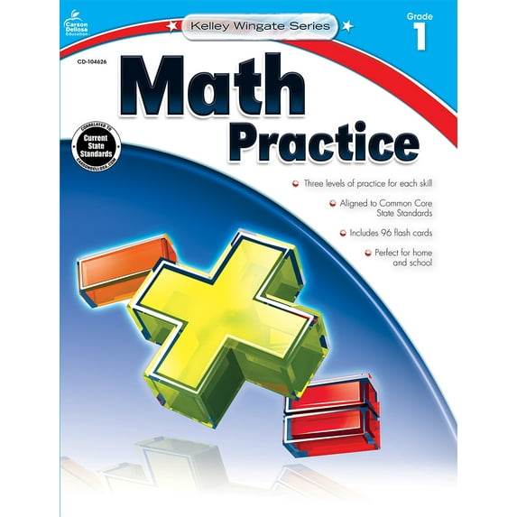 Kelley Wingate: Math Practice, Grade 1 (Paperback)