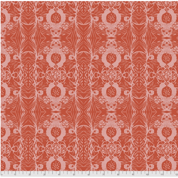 Kelli May-Krenz Boho Blooms Gypsy Soul Red Fabric By The Yard