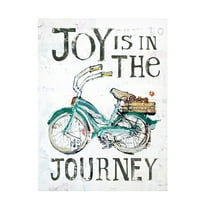 Kellie Day 'Joy is in the Journey' Canvas Art