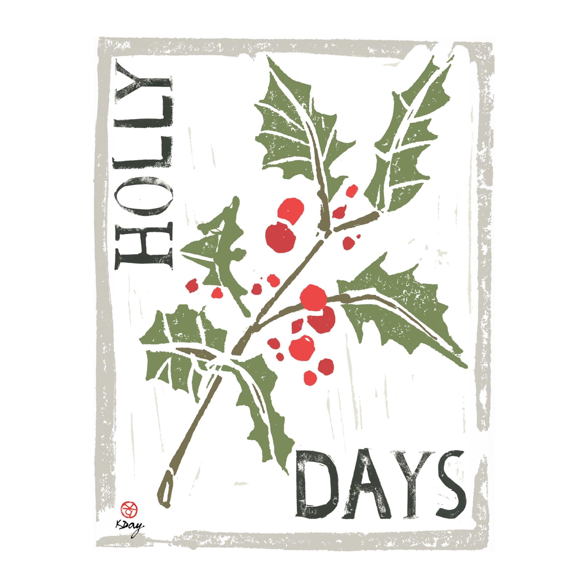 Kellie Day 'Winter Days II' Canvas Art