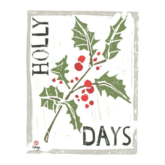 Kellie Day 'Winter Days II' Canvas Art