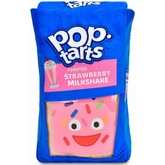 Kellog's Frosted Strawberry Milkshake Poptarts Plush