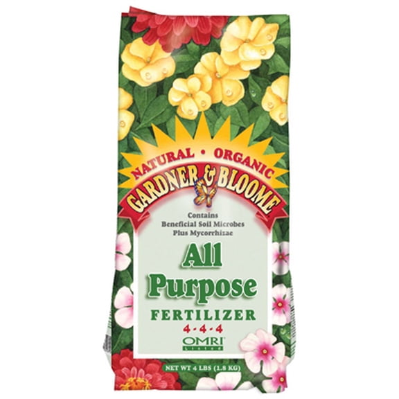 All-Purpose Organic Fertilizer, 4-4-4, 4-Lbs.