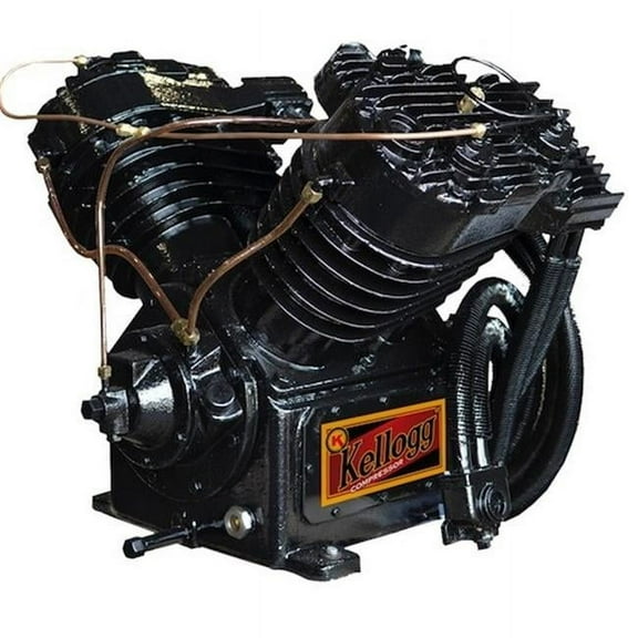 Kellogg Compressor Two-Stage Two-Cylinder 10HP Compressor Pump