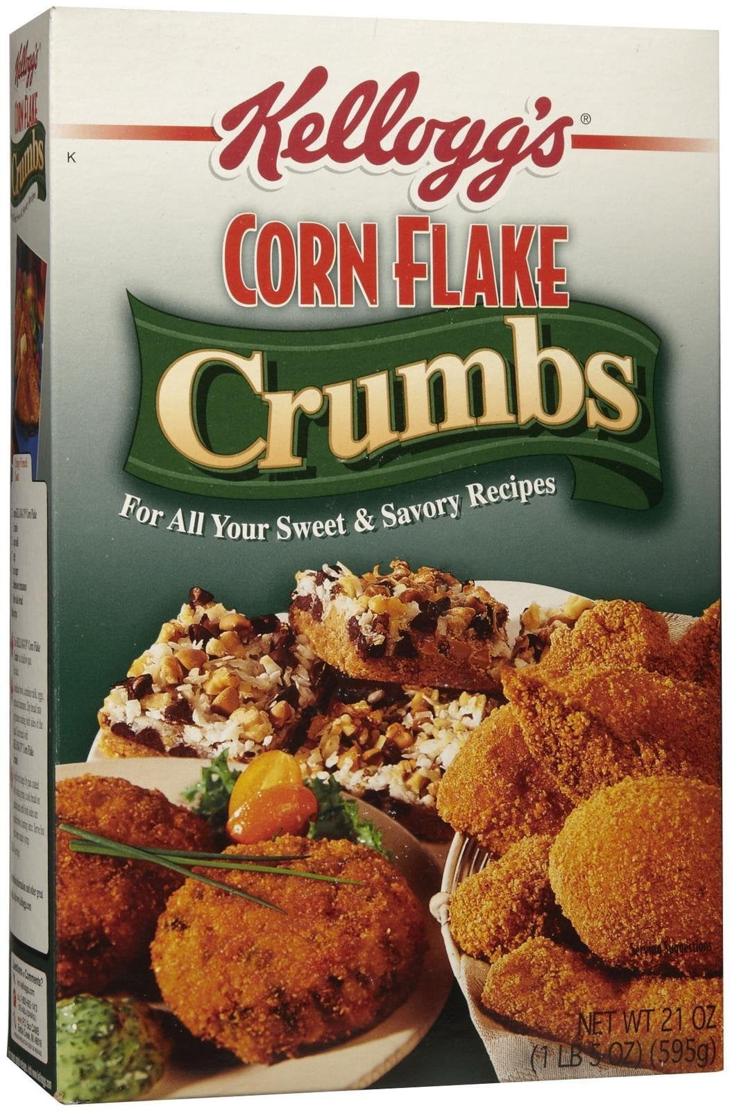 Kellogg,S Corn Flake Crumbs, 21 Oz Boxes