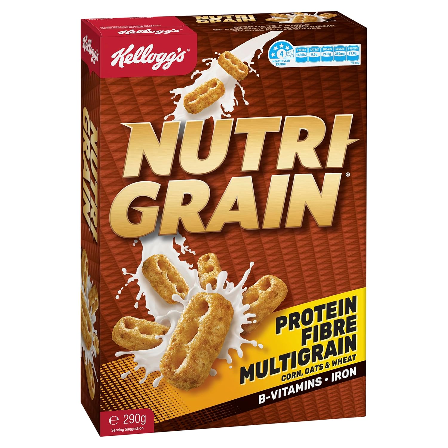 Kellogg'S Nutri Grain 290G