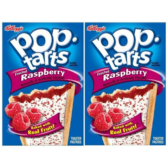 Kellogg's Pop-Tarts Toaster Pastries - Frosted Raspberry - 8 ct - 2 pk