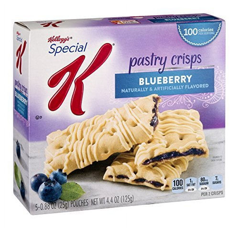 Kellogg,S, Special K, Pastry Crisps, Blueberry, 4.4Oz Box (Pack Of 4