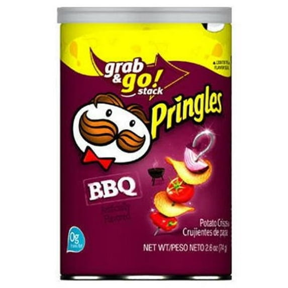 Kellogg Sales 71 g Barbeque Flavor Potato Crisps Pringles