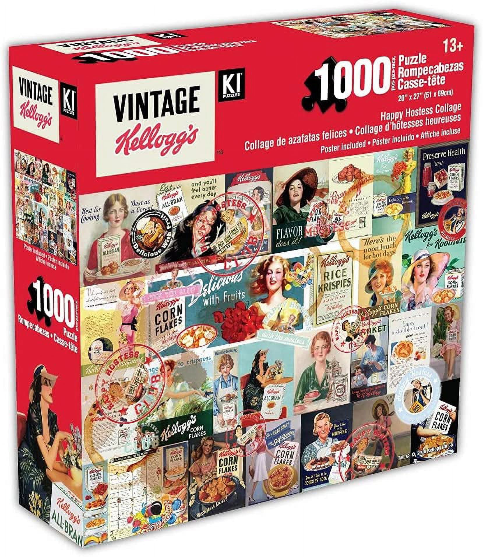 1000 Pieces Puzzle For Adults Cats Are Everywhere Foodie Cats Collage...