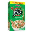 thumbnail image 1 of Kellogg's Apple Jacks Breakfast Cereal, Kids Cereal, Family Breakfast, Family Size, Original, 16.6oz Box (1 Box)pack of 4, 1 of 5