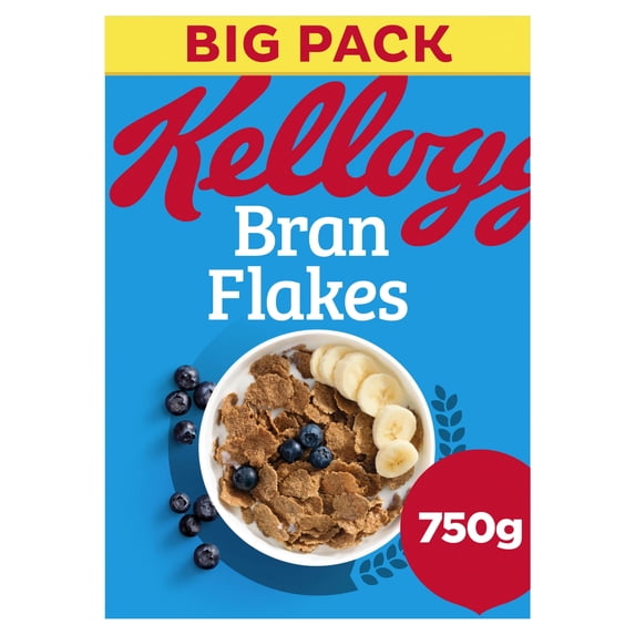 Kellogg's Bran Flakes Breakfast Cereal 750g, Imported from Britain ...