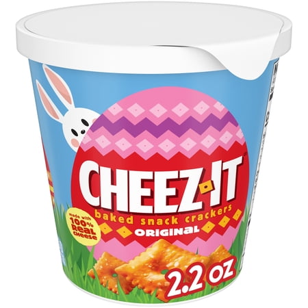 Cheez-It Original Baked Snack Crackers, Easter Snacks, 2.2 oz