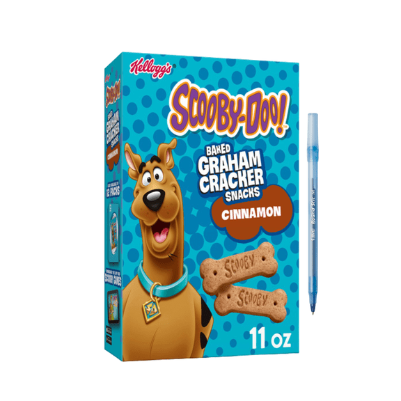 Kellogg's Cinnamon Baked Graham Cracker Sticks, Lunch Snacks, 11 oz