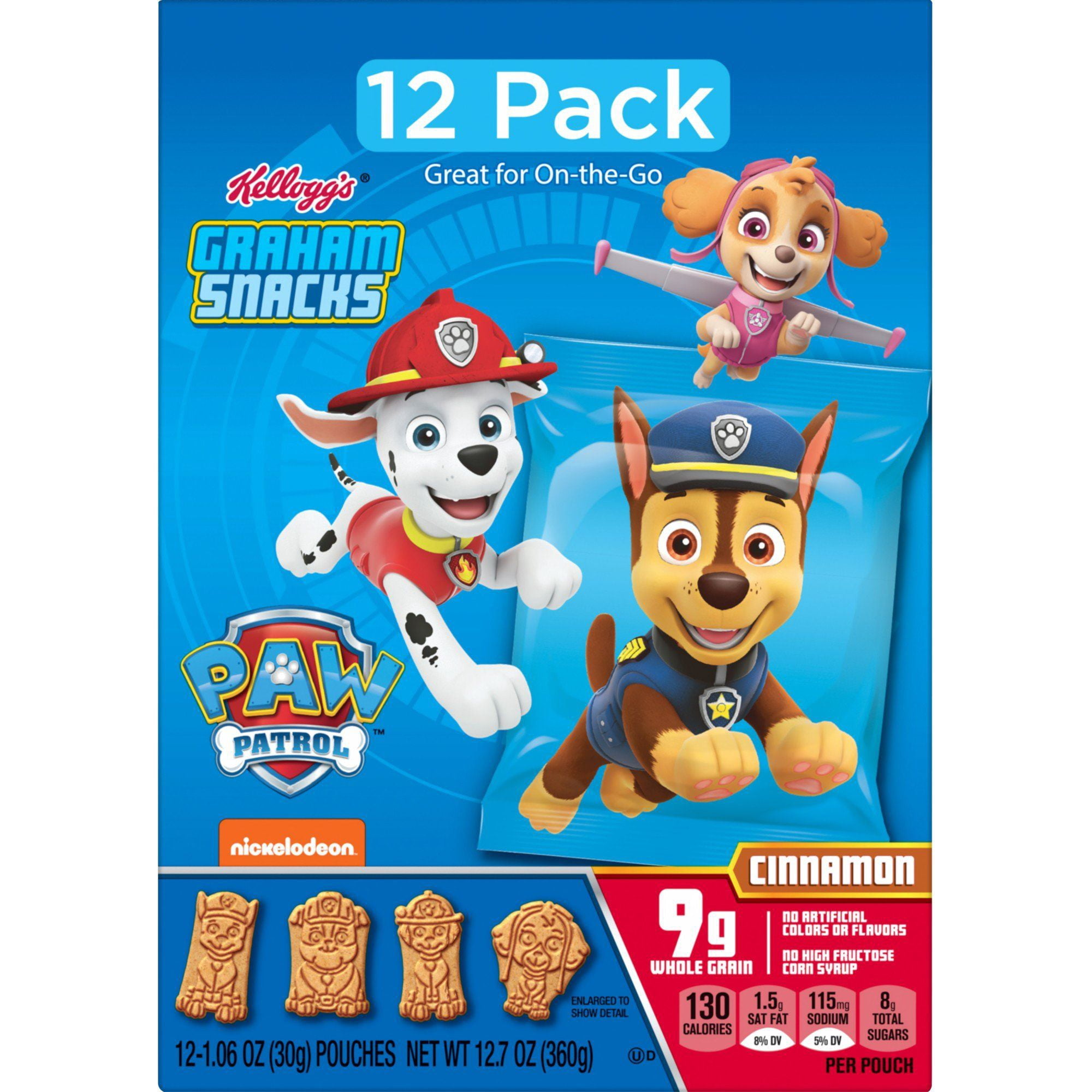 Kellogg's Cinnamon Graham Snacks, 12.7 oz - 12 ct (Pack of 2)