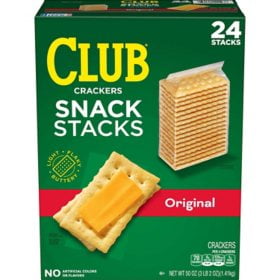 Kellogg's Club Crackers, Snack Stacks, 2.08 oz., 24 count.pack of 2