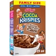 thumbnail image 1 of Kellogg's Cocoa Krispies Chocolatey Flavor Breakfast Cereal, Low Fat, Family Size, 19 oz, 1 of 14