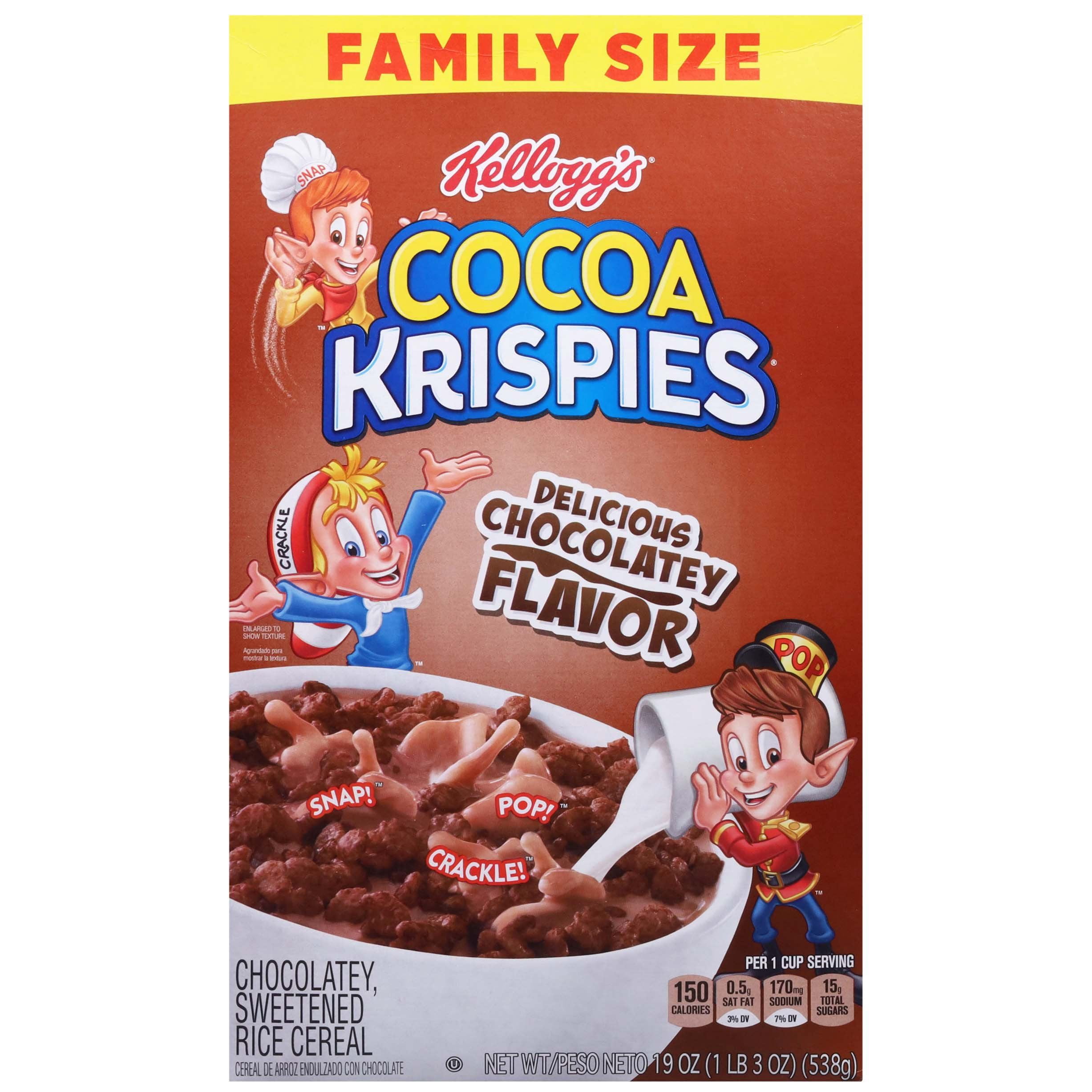 Kellogg's Cocoa Krispies Cereal - 19 oz (Pack of 2)