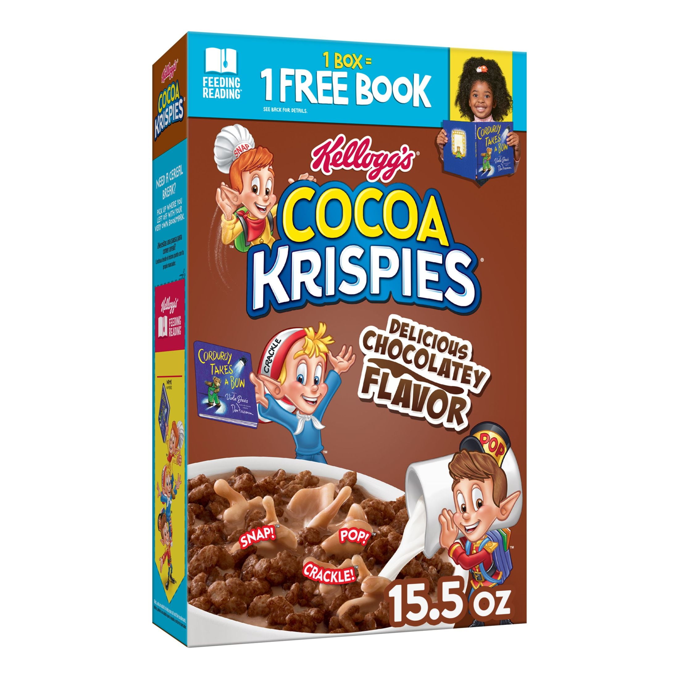 Kellogg's Cocoa Krispies Original Cold Breakfast Cereal, 15.5 oz