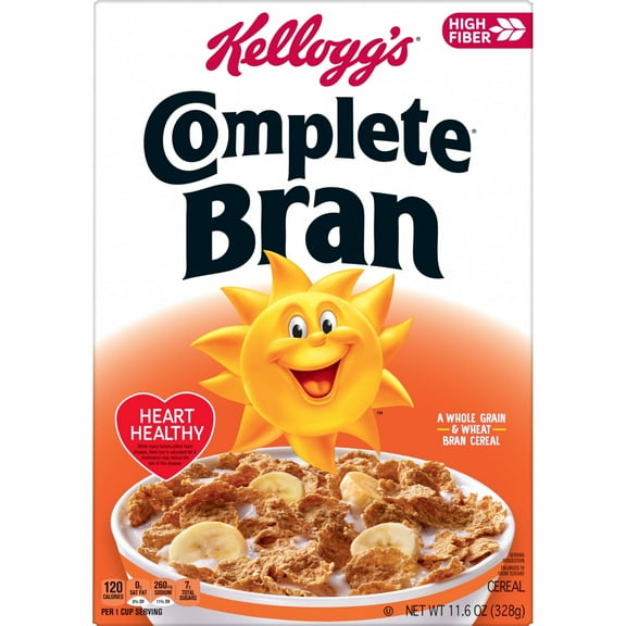 Kellogg's Complete Bran Cereal - 11.6 oz (Pack of 2)