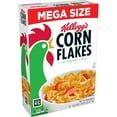 thumbnail image 1 of Kellogg's Corn Flakes Breakfast Cereal, 8 Vitamins and Minerals, Healthy Snacks, Original, Mega Size, 25.2oz (Pack 4), 1 of 5