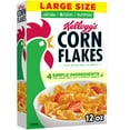 thumbnail image 1 of Kellogg's Corn Flakes Breakfast Cereal, 8 Vitamins and Minerals, Large Size, 12 oz, 1 of 17
