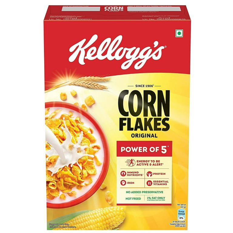 Kellogg's Corn Flakes Breakfast Cereal 250g
