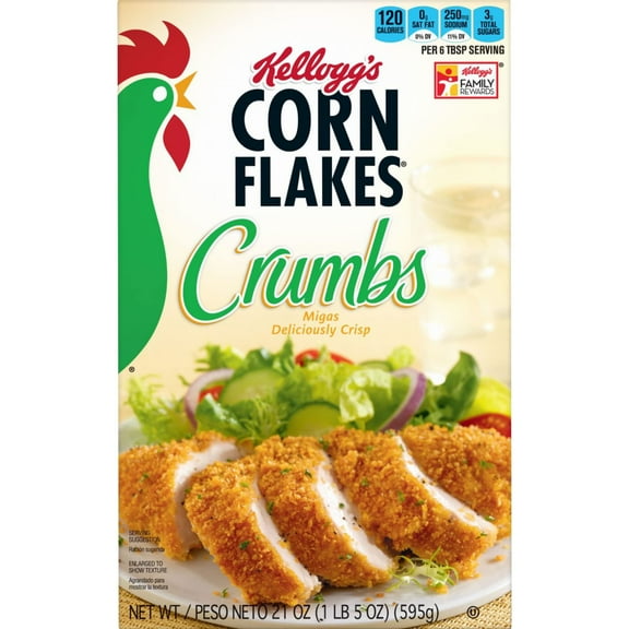 Kellogg's Corn Flakes Original Crumbs (Pack of 2)