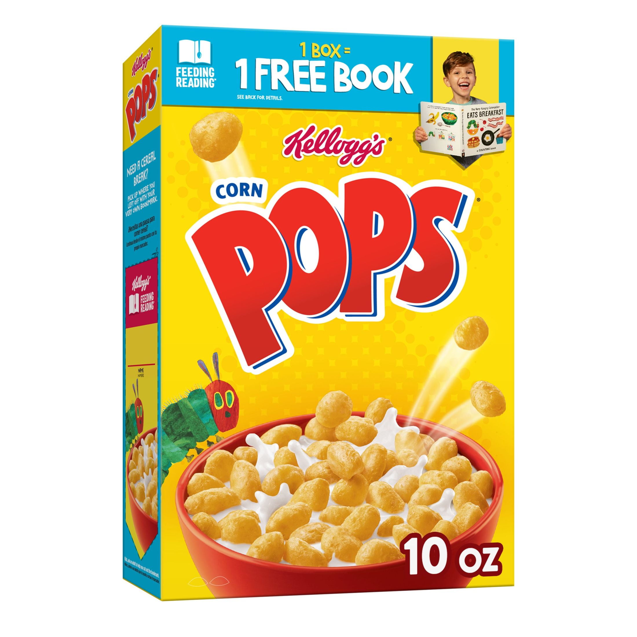 Kellogg's Corn Pops Original Breakfast Cereal, 10 oz