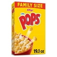 thumbnail image 1 of Kellogg's Corn Pops Original Cold Breakfast Cereal, Family Size, 19.1 oz Box, 1 of 12