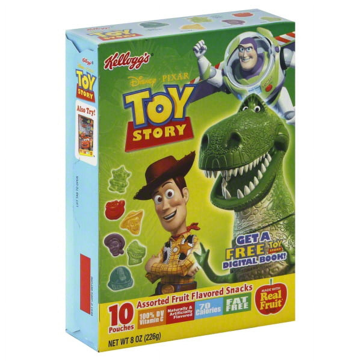 Kellogg's Disney Pixar Toy Story Assorted Fruit Flavored Snacks Pouches