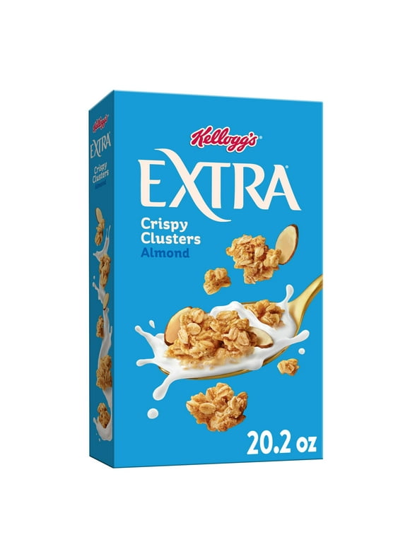 Kellogg's Extra Almond Granola Cereal, 20.2 oz Box
