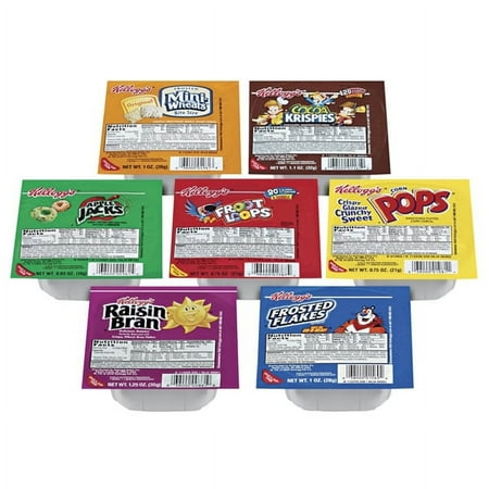 Kellogg's Favorites Variety Cereals 0.75 oz Single Serve Bowls - Pack of 96