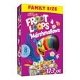 thumbnail image 1 of Kellogg's Froot Loops Breakfast Cereal, Kids Cereal, Family Breakfast, Family Size, Original with Marshmallows, 17.7oz Box (1 Box), 1 of 13