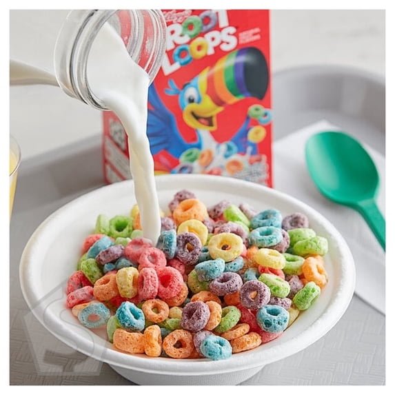 Kellogg's Froot Loops Cereal Single-Serve Box 0.95 oz. - 70/Case