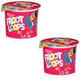 Kellogg's Froot Loops Cold Breakfast Cereal Cup, Fruit Flavored