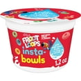 thumbnail image 1 of Kellogg's Froot Loops Insta-Bowls Breakfast Cereal, Kids Snacks, Instant Cereal, 1.2oz Cup (1 Cup), 1 of 12