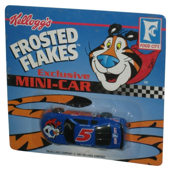 Kellogg's Frosted Flakes (1997) Food City Exclusive Blue Mini-Car Toy