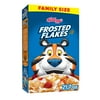 Kellogg's Frosted Flakes Breakfast Cereal, Kids Cereal, Family Breakfast, Family Size, Original, 21.7oz Box ( Box)