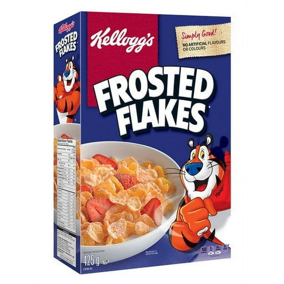 Kellogg's Frosted Flakes Cereal, 425g/15oz., {Imported from Canada}