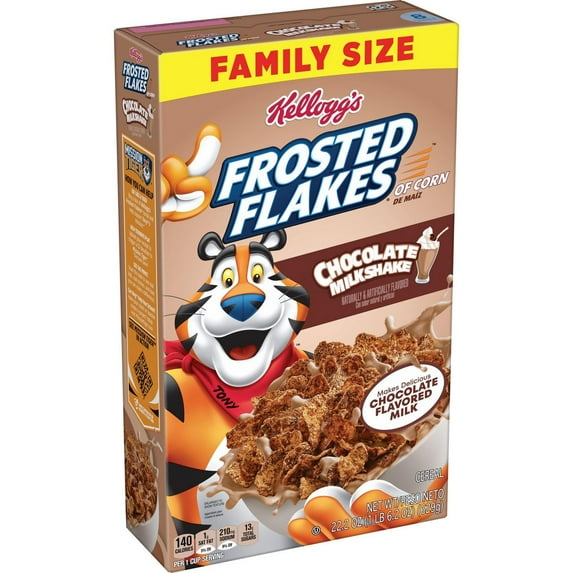 2X - Kellogg's Frosted Flakes Chocolate Milkshake - 22.2oz