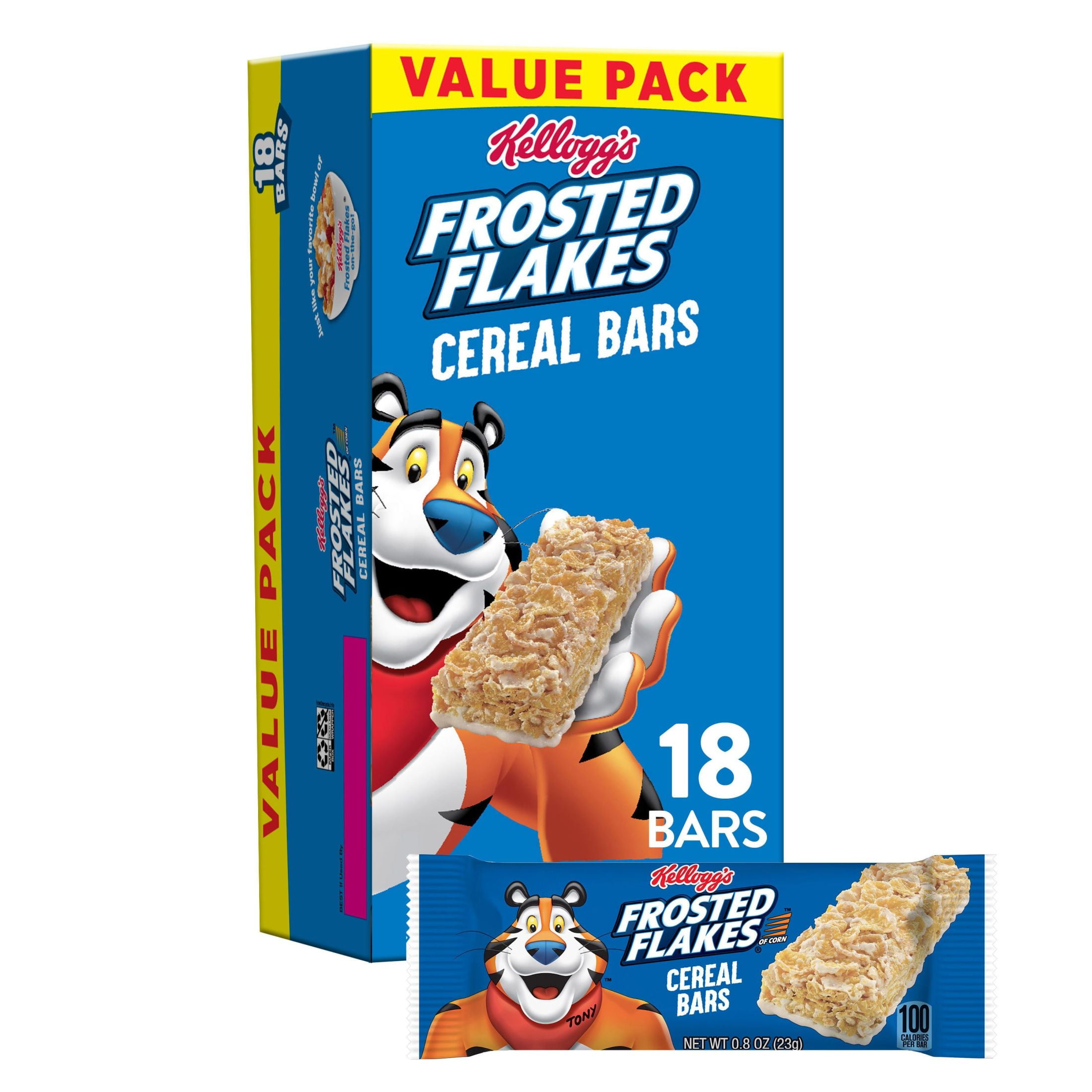 Kellogg's Frosted Flakes Original Chewy Breakfast Cereal Bars, 14.6 oz