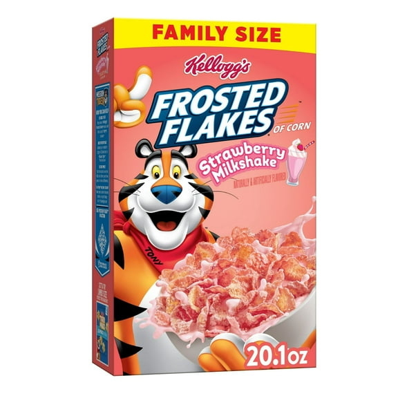 Kellogg's Frosted Flakes Strawberry Milkshake - 20.1 oz