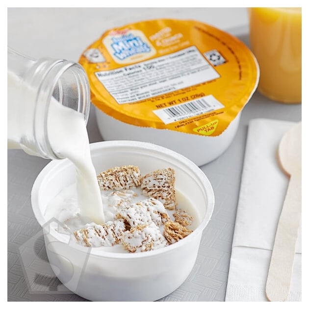Kellogg's Frosted Mini-Wheats Bite Size Cereal Single-Serve Bowl Pack 1 oz. - 96/Case