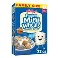 thumbnail image 1 of Kellogg's Frosted Mini-Wheats Breakfast Cereal, Kids Cereal, Family Breakfast, Family Size, Blueberry Muffin, 22oz Box (1 Box), 1 of 13