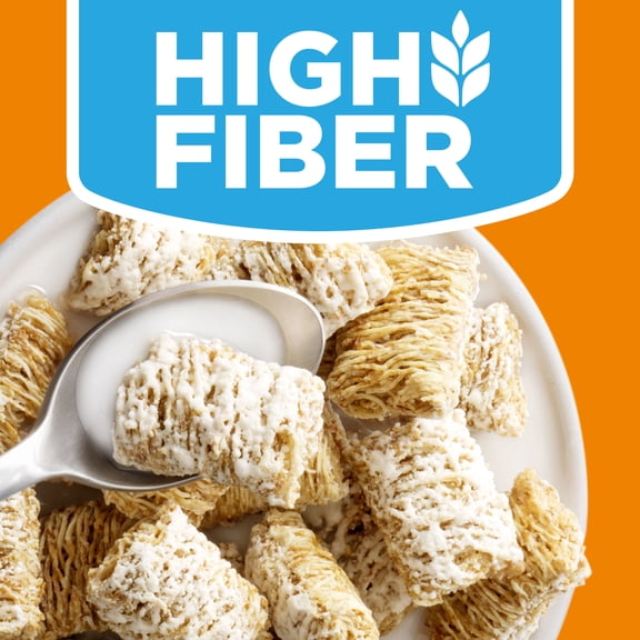 Kellogg's Frosted Mini-Wheats Original Breakfast Cereal, High Fiber, Family Size, 24 oz