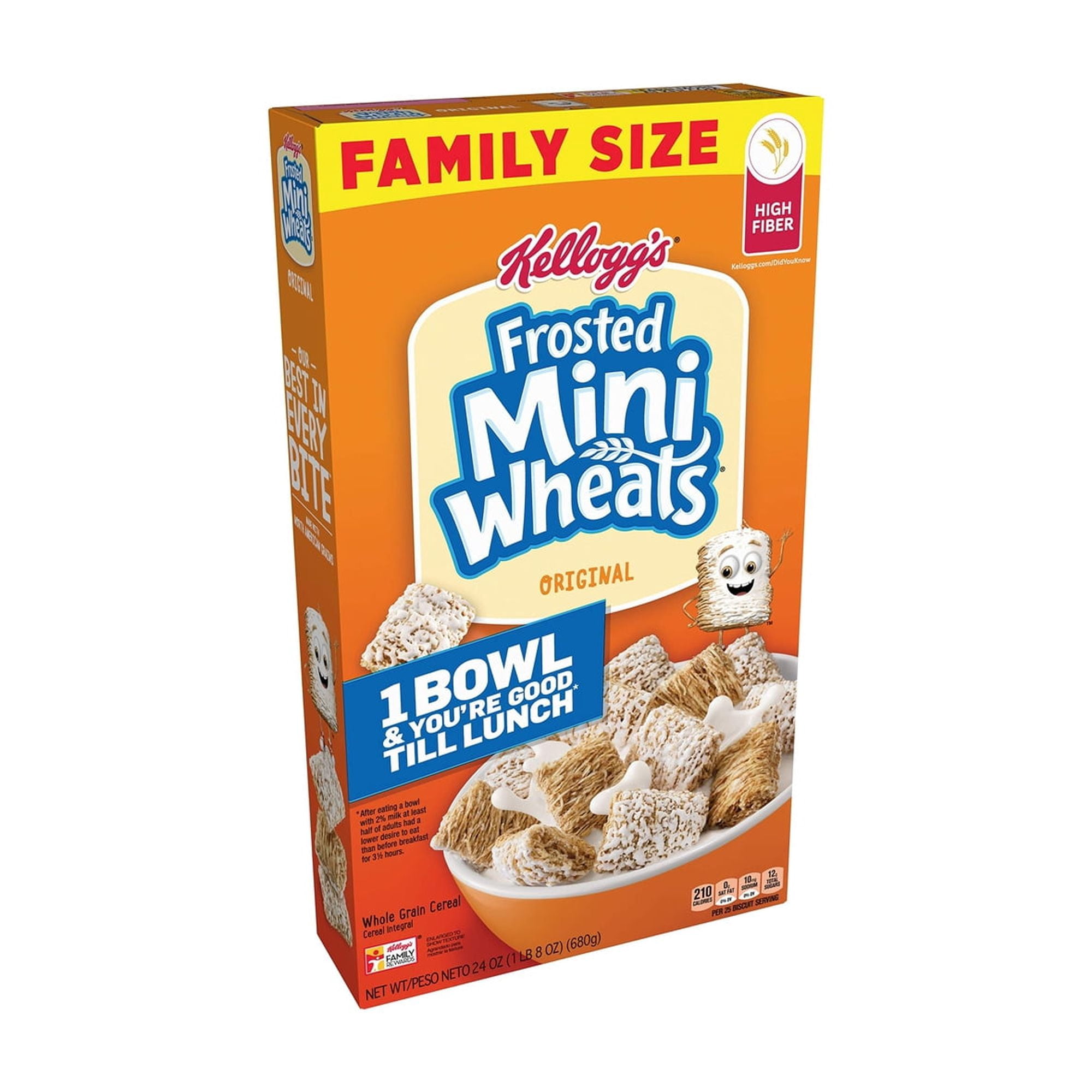 Kellogg's Frosted Mini-Wheats Breakfast Cereal Original - 24 oz (Pack of 5)