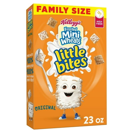 Kellogg's Frosted Mini-Wheats Little Bites Original Breakfast Cereal, 23 oz