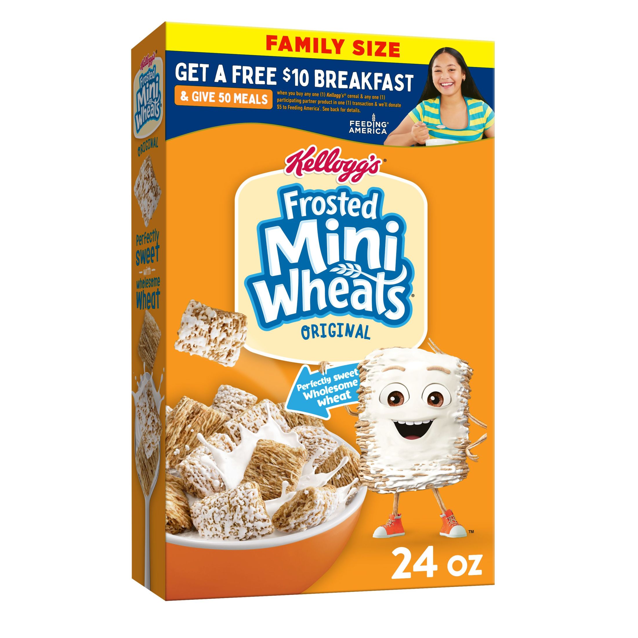 Kix Whole Grain Breakfast Cereal, Crispy Corn Cereal Puffs, Family Size