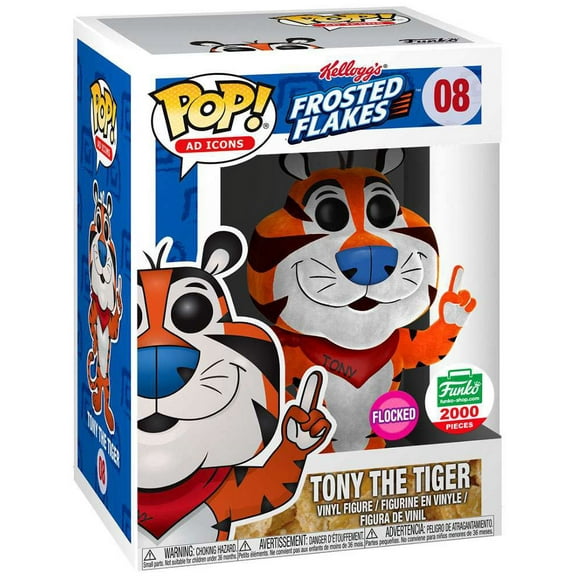 Kellogg's Funko POP! Ad Icons Tony the Tiger Vinyl Figure [Flocked]